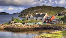 Shieldaig village